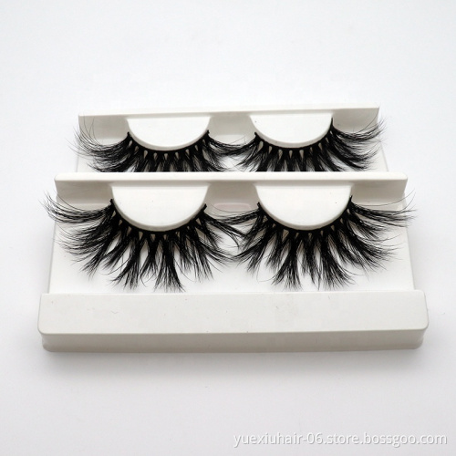 Wholesale 3D Mink Eyelashes Vendor Private Label 25mm Custom Logo Packaging Box